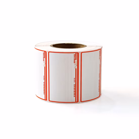 Rouleau d'autocollants en vinyle pour impression Offset, étiquette autocollante avec Logo étanche, personnalisé