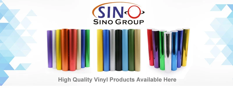 SINOVINYL Air Free Printable Vinyl Eco Solvent Sticker Film For Banner Digital Printing